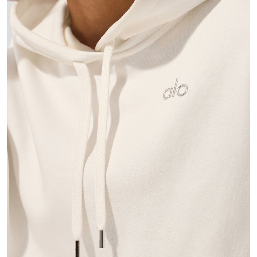 ALO Yoga Cream Hoodie